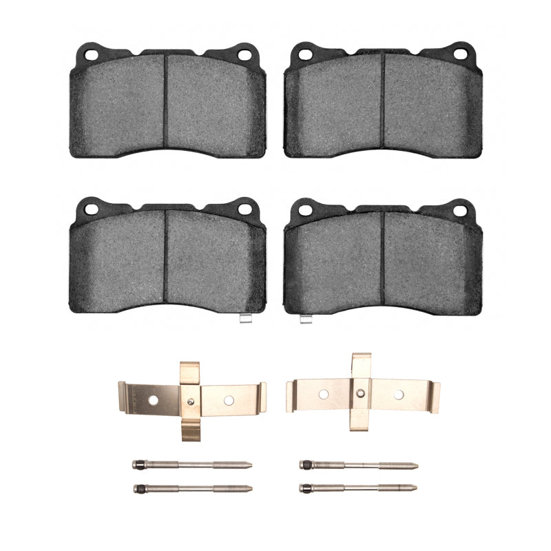 R1 Concepts R1 10-16 Hyundai Genesis Coupe Front Ceramic Brake Pads & Hardware Kit