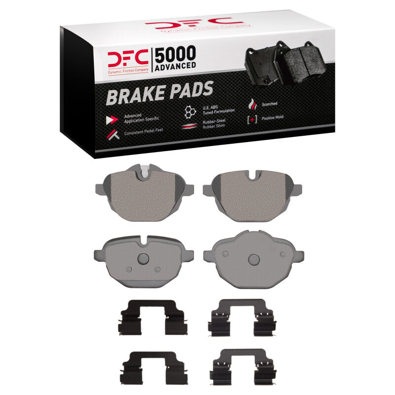 DFC 11-25 BMW Z4 Rear 5000 Advanced Low Metallic Brake Pads and Hardware Kit