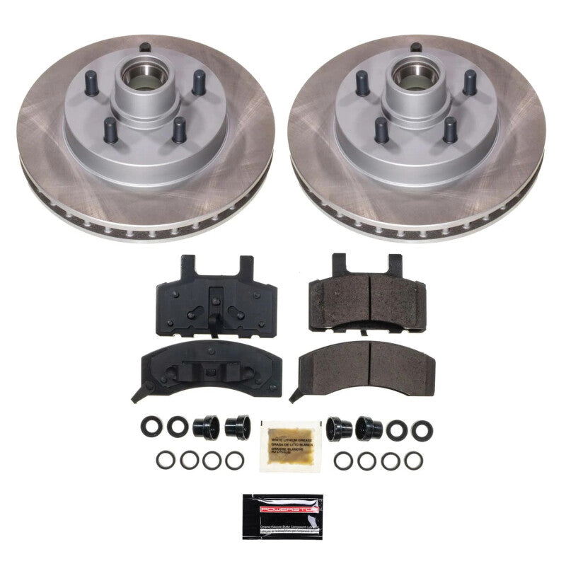 PowerStop Power Stop 98-99 GMC Yukon Front Semi-Coated Rotor Kit