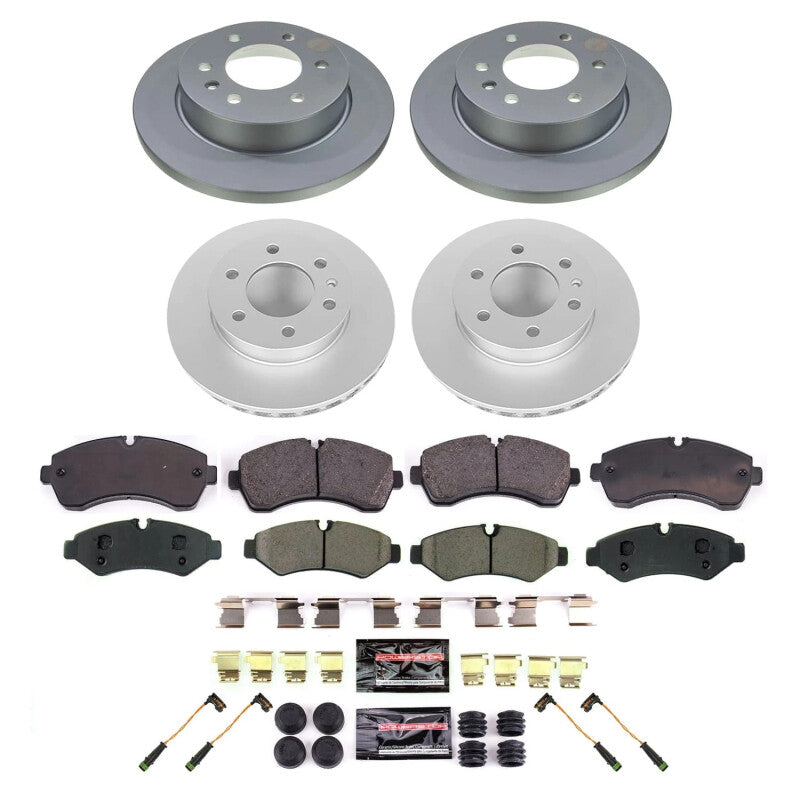 PowerStop Power Stop 20-23 Ford Explorer Front Z17 Coated Brake Kit