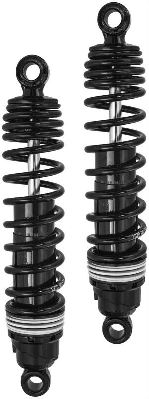 Progressive Harley-Davidson 412 Cruise Series Shocks 12.5in - Black