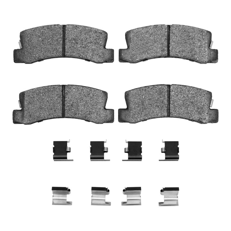 DFC 87-92 Chevrolet Nova Rear 5000 Advanced Ceramic Brake Pads and Hardware Kit