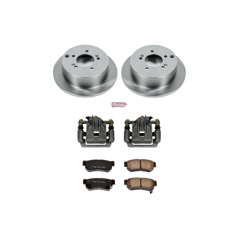 PowerStop Power Stop 01-06 Hyundai Santa Fe Rear Autospecialty Brake Kit w/Calipers
