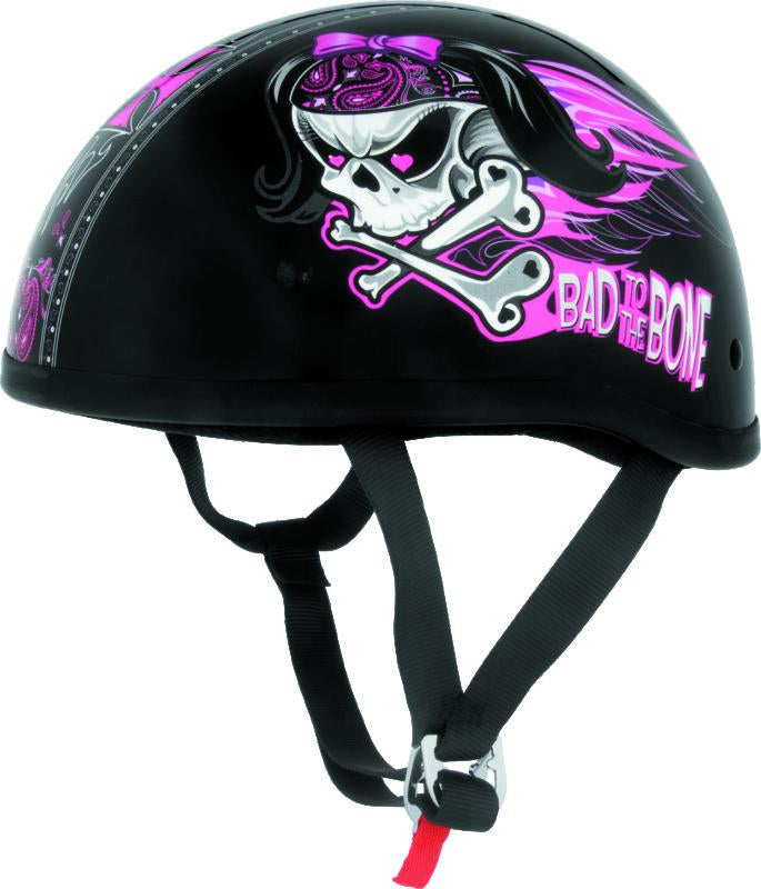 Bikers Choice Skid Lids Bad To The Bone Original Helmet - XL