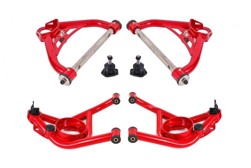 BMR Suspension BMR 70-81 GM F-Body / 75-79 GM X-Body Non-Adjustable A-Arm Kit - Red