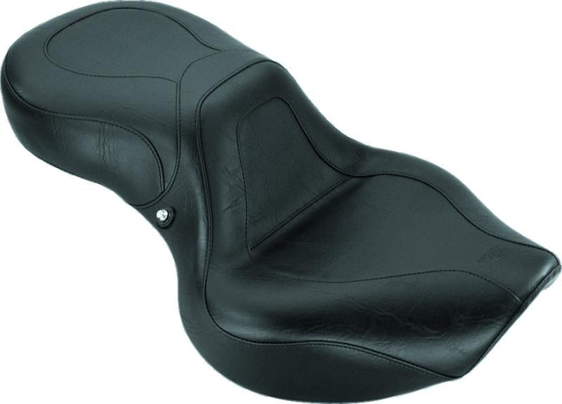 Mustang Motorcycle Mustang 01-08 Honda VT750DC Spirit Sport Touring 1PC Seat - Black