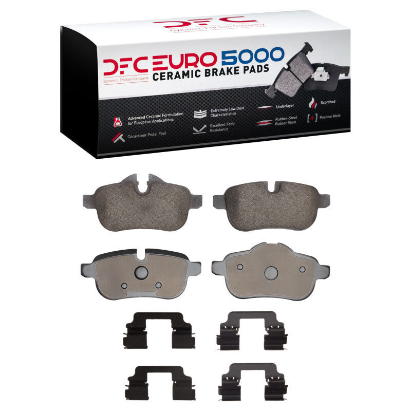 DFC 09-16 BMW Z4 Rear Euro 5000 Ceramic Brake Pads and Hardware Kit