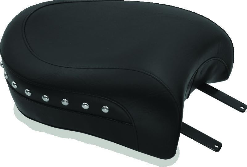 Mustang Motorcycle Mustang 14-21 Indian Chieftain, Chief, Dark Horse, Vintage Standard Tour Pass Seat w/Studs - Black