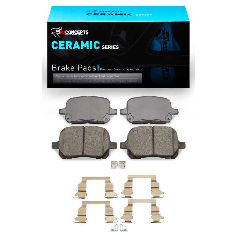 R1 Concepts R1 1997-2004 Lexus ES300 Front R1 Ceramic Pads & Hardware Kit