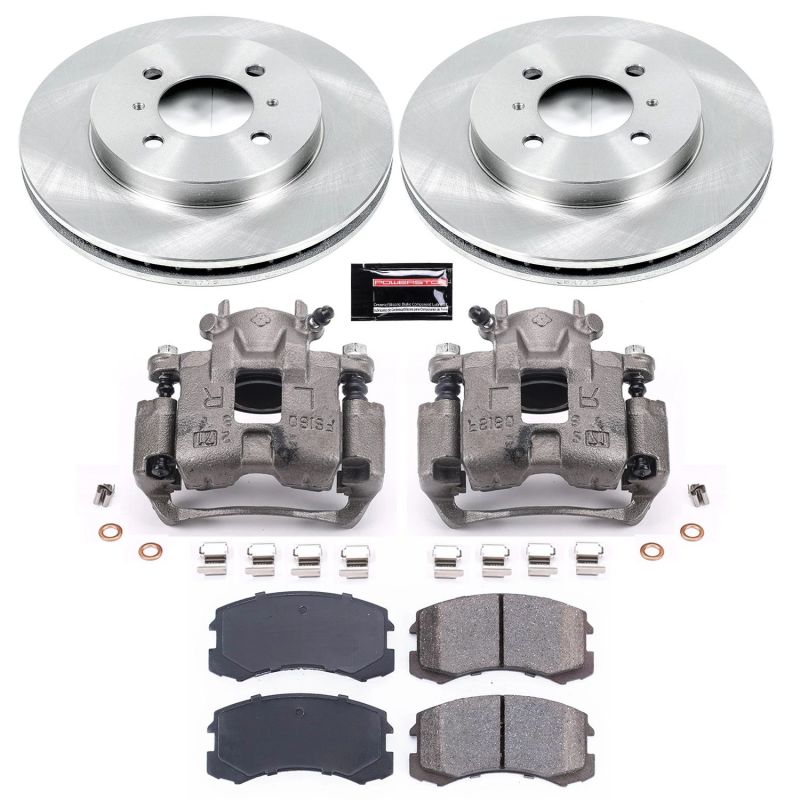 PowerStop Power Stop 02-07 Mitsubishi Lancer Front Autospecialty Brake Kit w/Calipers