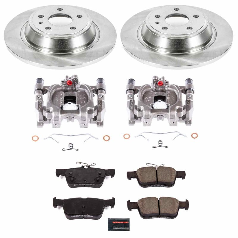 PowerStop Power Stop 2020 Ford Fusion Rear Autospecialty Brake Kit w/Calipers