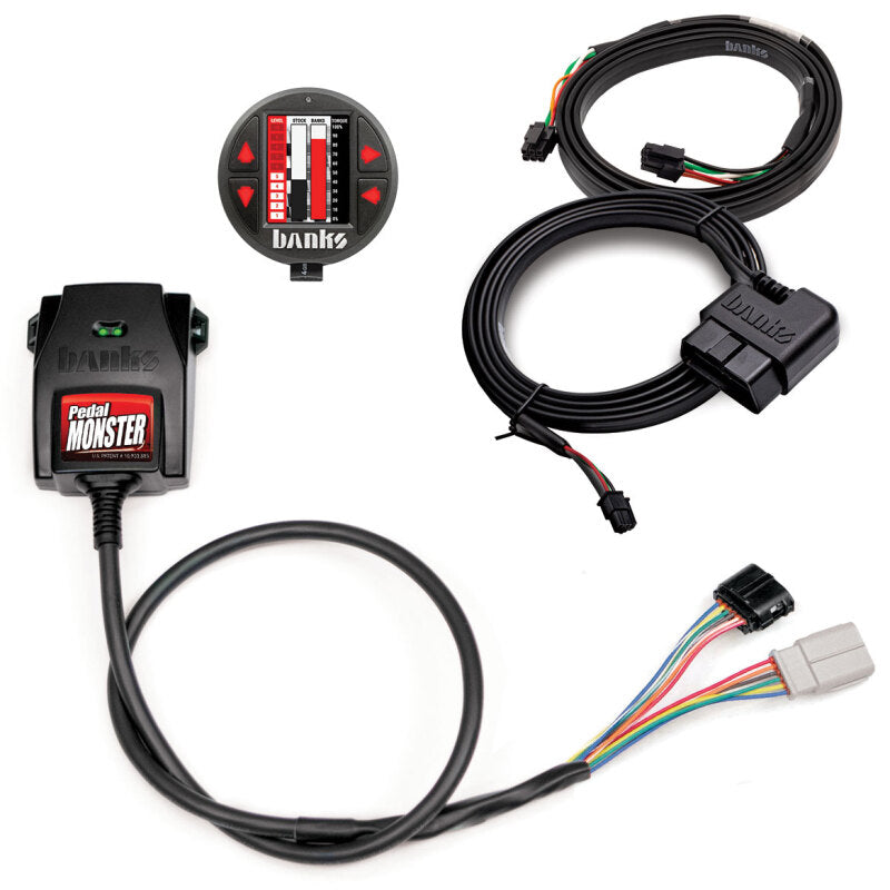 Banks Power Pedal Monster Kit Sumitomo TS 025 Sealed Series (Gray) 6-Way PM-07 With iDash Data Pro