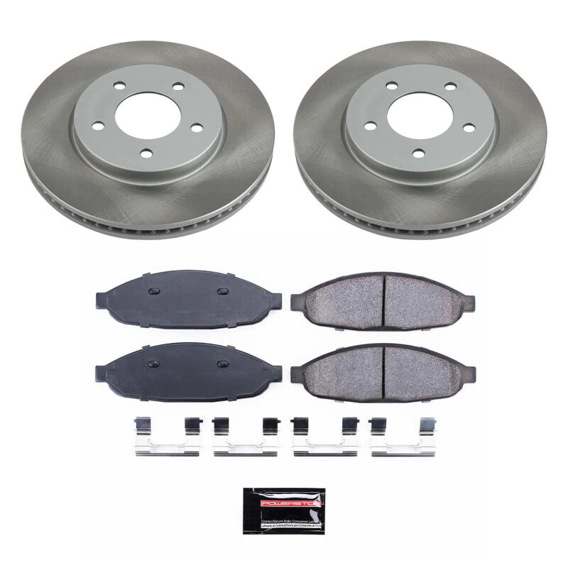 PowerStop Power Stop 04-08 Chrysler Pacifica Front Semi-Coated Rotor Kit