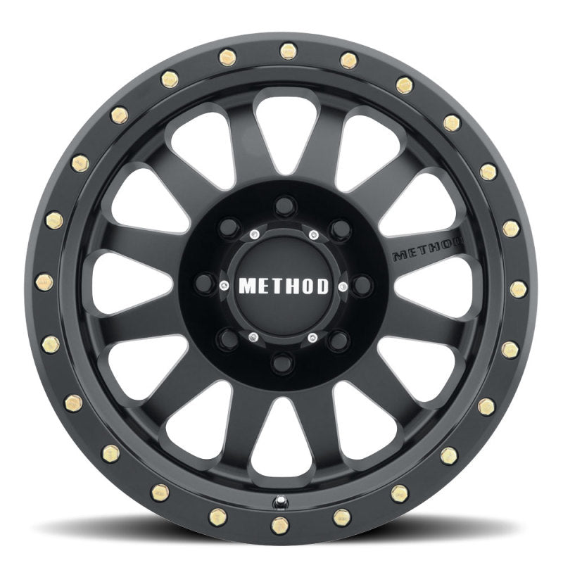 Method Wheels Method MR304 Double Standard 20x10 -18mm Offset 8x6.5 130.81mm CB Matte Black Wheel