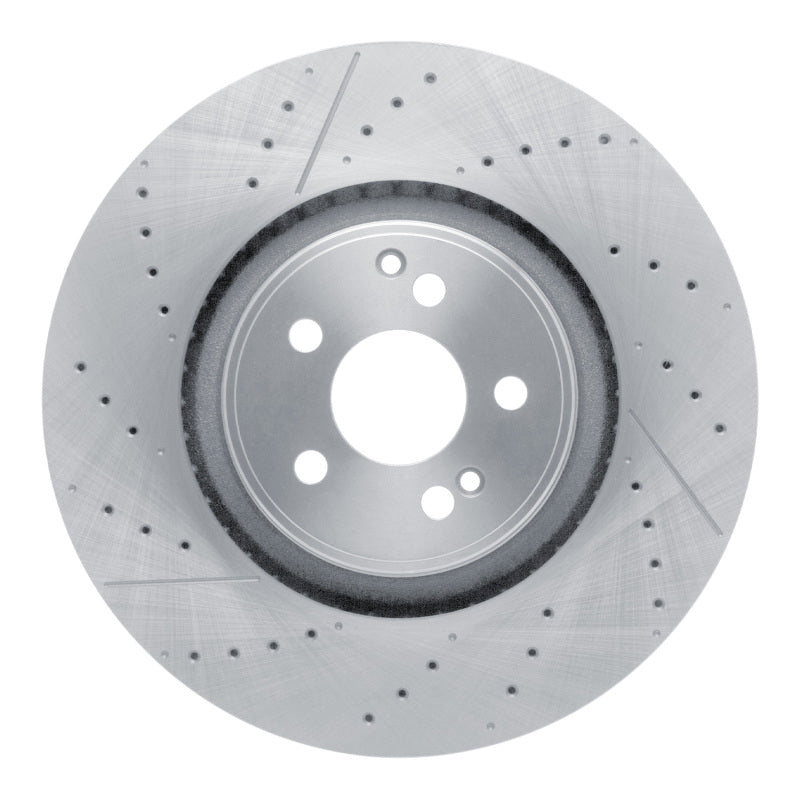 DFC 21-25 Mercedes-Benz GLE53 AMG Rear Drilled and Slotted Brake Rotor