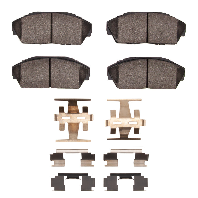 R1 Concepts R1 86-93 Acura Legend Front Ceramic Brake Pads & Hardware Kit