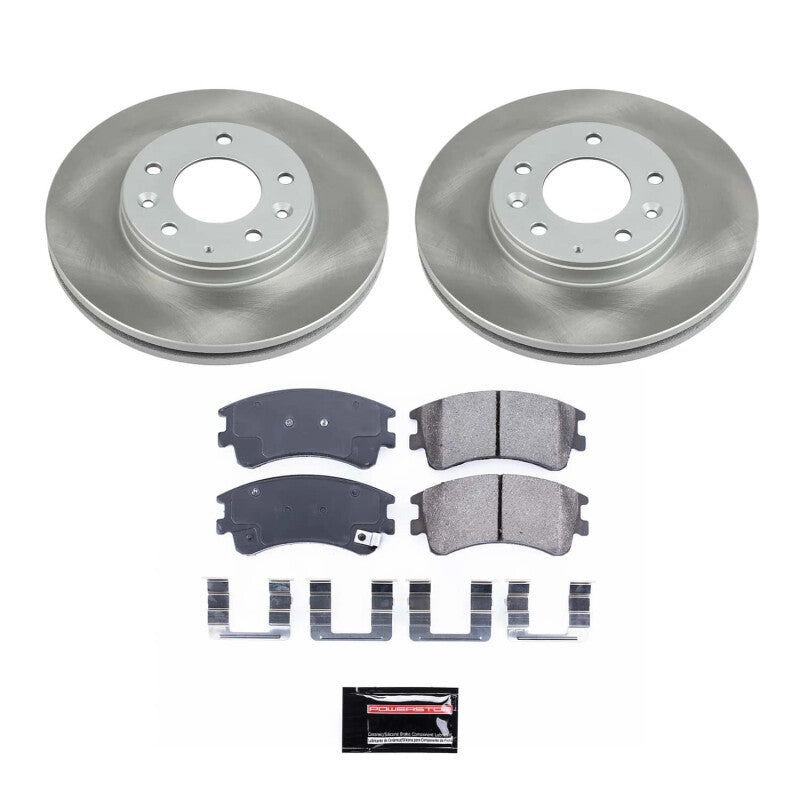 PowerStop Power Stop 03-05 Mazda 6 Front Semi-Coated Rotor Kit