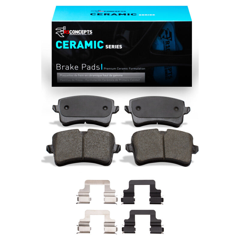 R1 Concepts R1 08-17 Audi SQ5 Rear Ceramic Pads & Hardware Kit