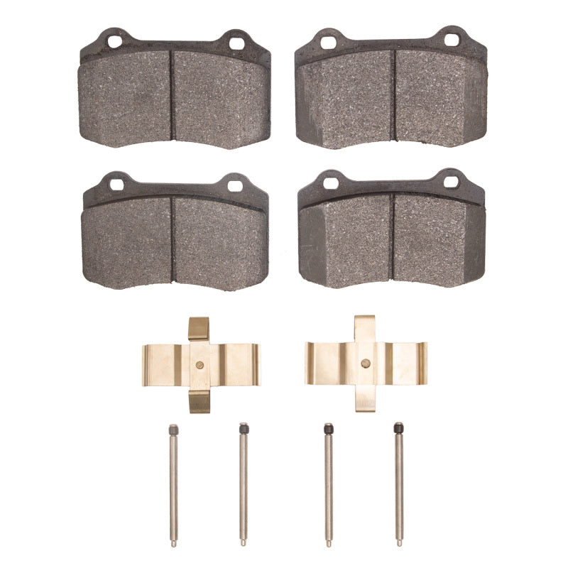 R1 Concepts R1 1992-2002 Dodge Viper Front R1 Semi Met Pads & Hardware Kit