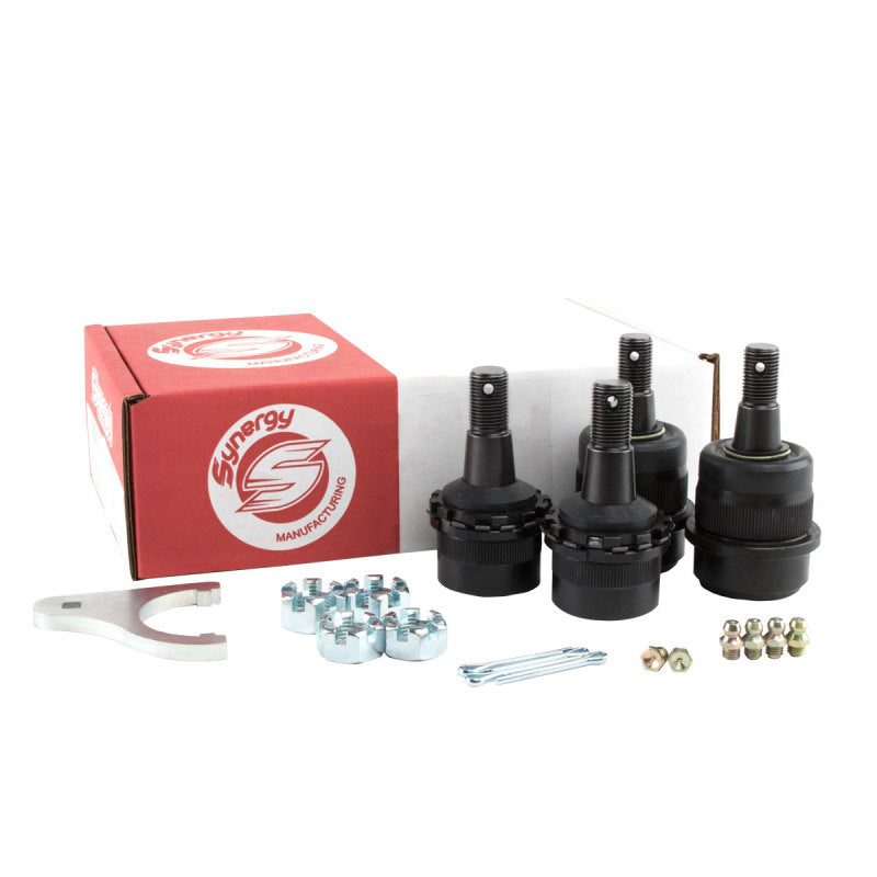 Synergy Mfg Synergy Jeep JK/WJ HD Non-Knurled Adjustable Ball Joint Kit