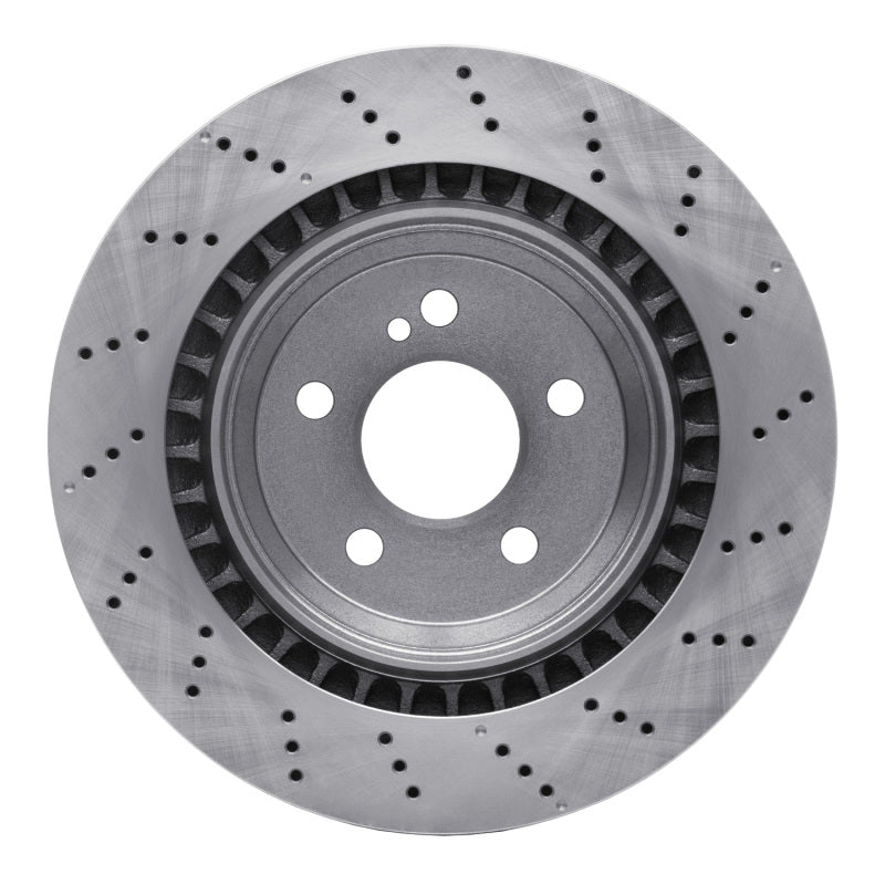 DFC 10-14 Mercedes-Benz CL550 Rear Drilled Brake Rotor