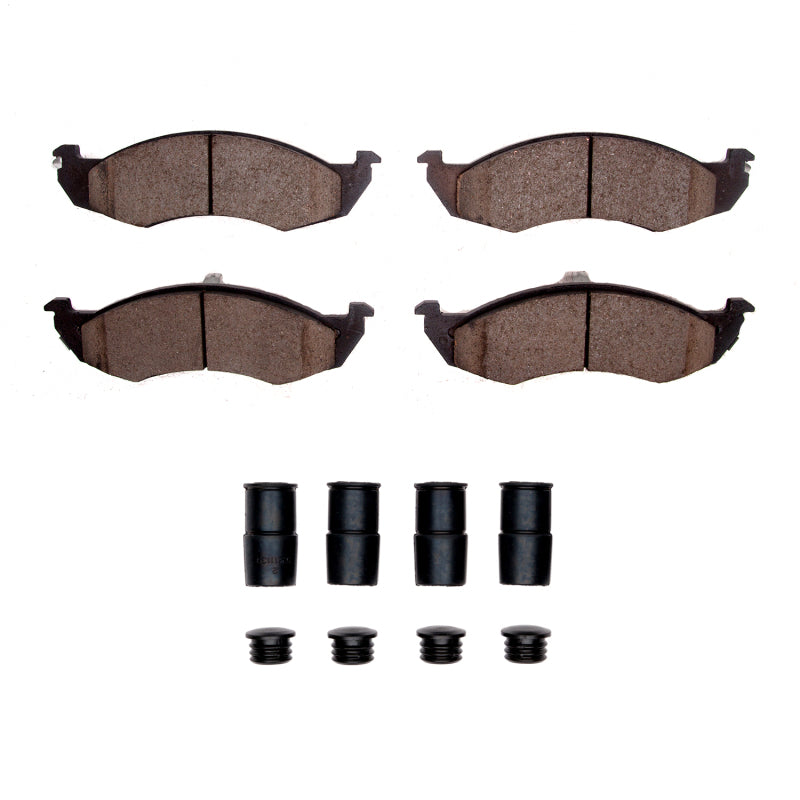 DFC 93-02 Mercury Villager Front 5000 Advanced Semi Metallic Brake Pads and Hardware Kit