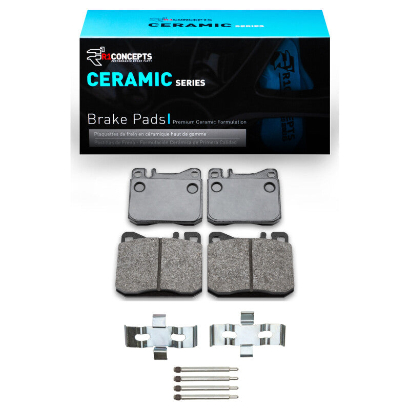 R1 Concepts R1 1972-1979 Mercedes-Benz 350SL Front R1 Ceramic Pads & Hardware Kit