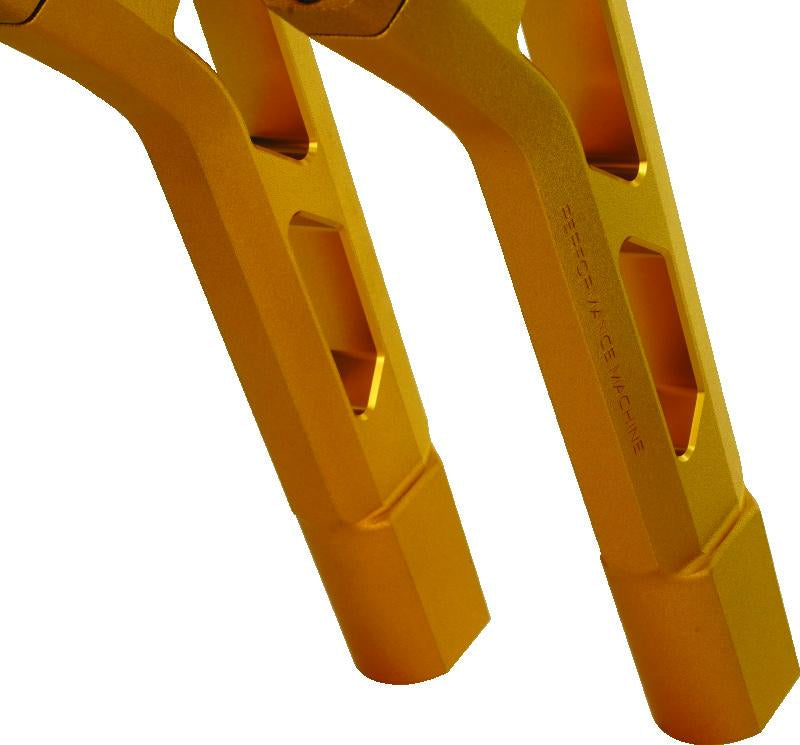 Performance Machine Phatbar/Riser Kit-Ext Wire - Gold Ops