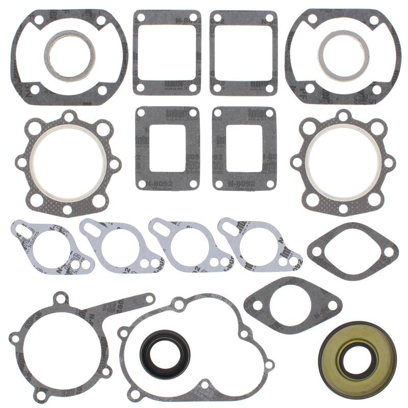 Vertex Pistons Vertex Gaskets Sno Jet SST (Yamaha Engine) FC/2 Complete Gasket Kit w/ Oil Seals