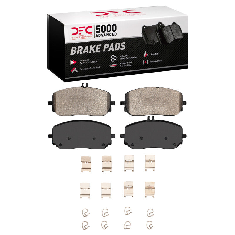DFC 19-25 Mercedes-Benz EQB 350 Front 5000 Advanced Ceramic Brake Pads and Hardware Kit
