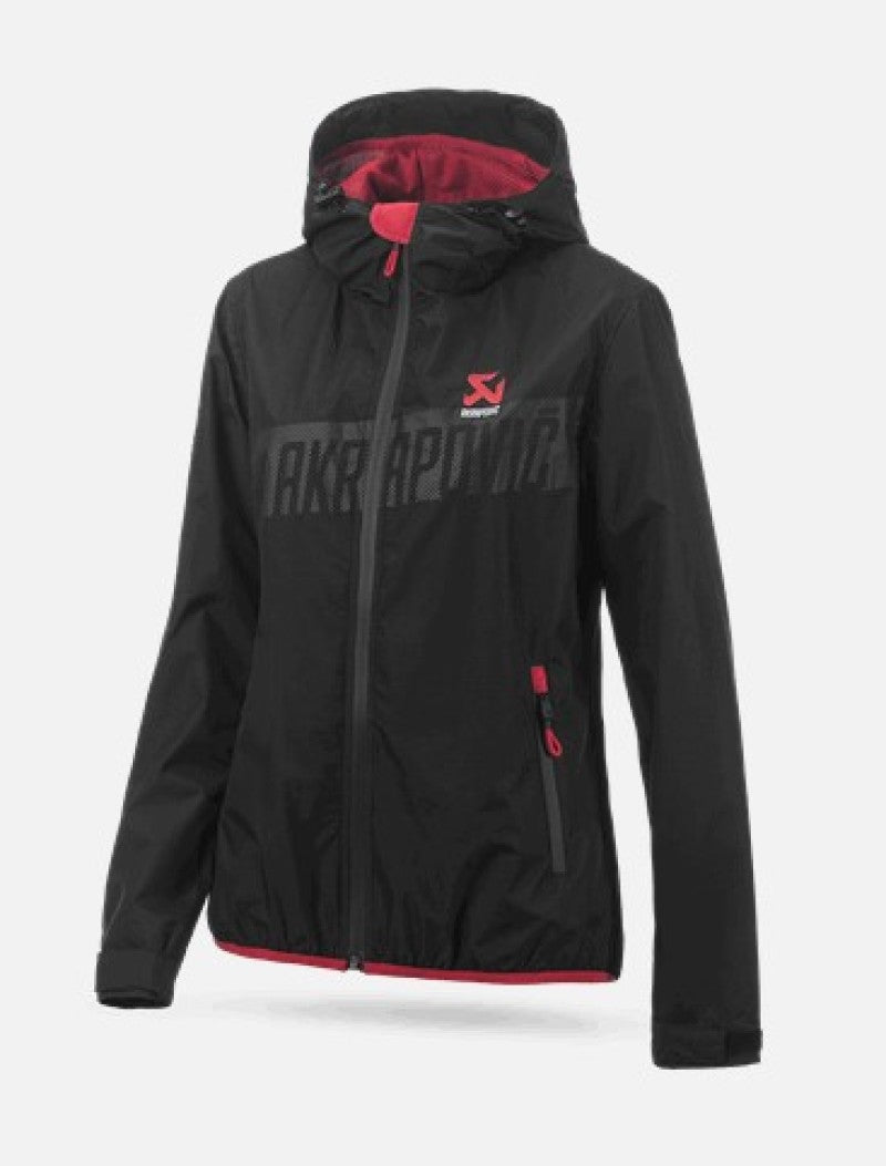 Akrapovic Akrapovic Womens Black Corpo Windbreaker - Medium