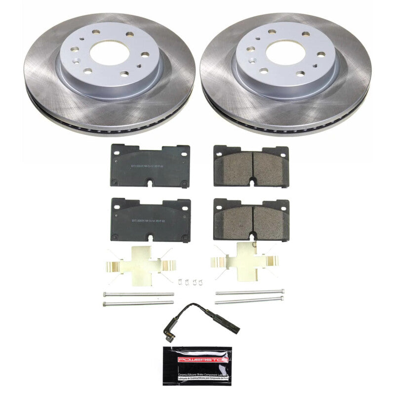 PowerStop Power Stop 21-23 GMC Yukon XL Front Semi-Coated Rotor Kit