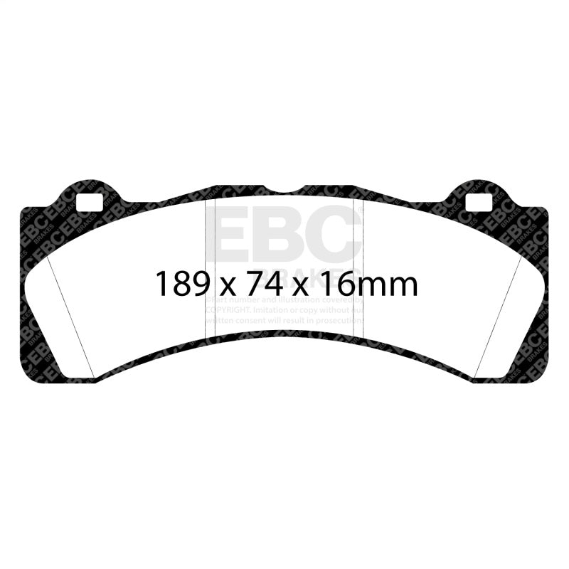 EBC Racing Brembo XA5.71.M2 RP- X Race Brake Pads