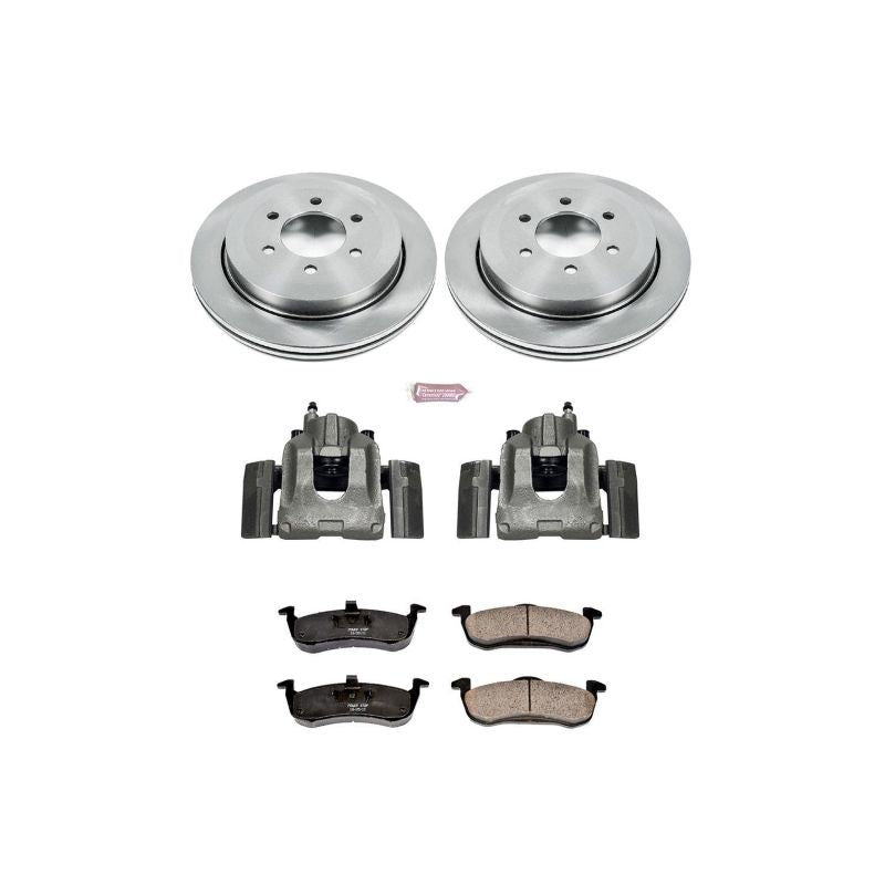 PowerStop Power Stop 07-17 Ford Expedition Rear Autospecialty Brake Kit w/Calipers