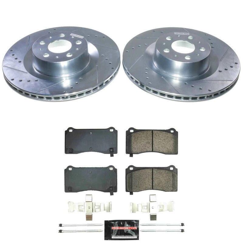 PowerStop Power Stop 20-24 Tesla Y Front Z23 Evolution Brake Kit