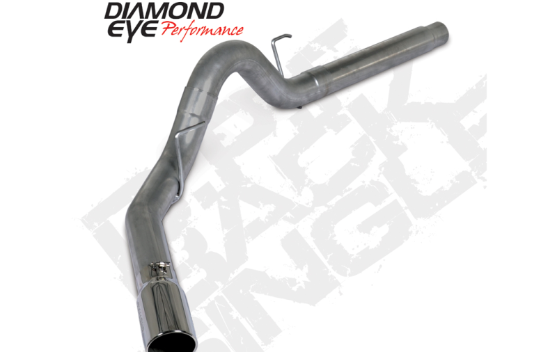 Diamond Eye Performance Diamond Eye 18-19 Ford 3.0L Powerstroke F150 - 4in 409SS DPF Back Exhaust Kit w/ Tip 4512BRA-DE