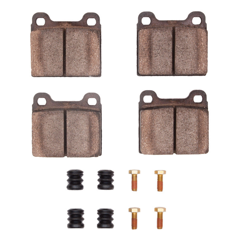 DFC 77-77 Audi Fox Front 5000 Advanced Semi Metallic Brake Pads and Hardware Kit