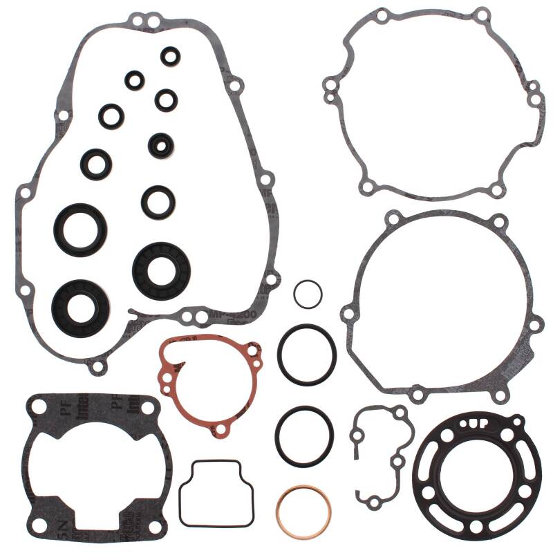 Vertex Pistons Vertex Gaskets 98-00 Kawasaki KX80 Complete Gasket Kit w/ Oil Seals