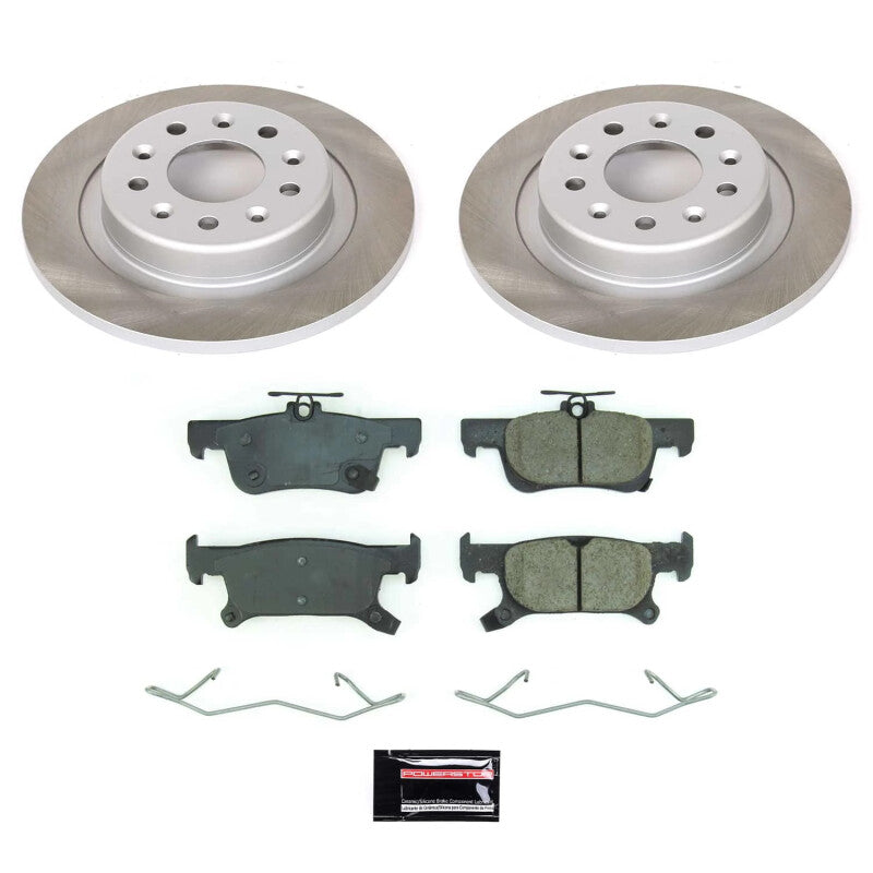PowerStop Power Stop 17-18 Buick Envision Rear Semi-Coated Rotor Kit
