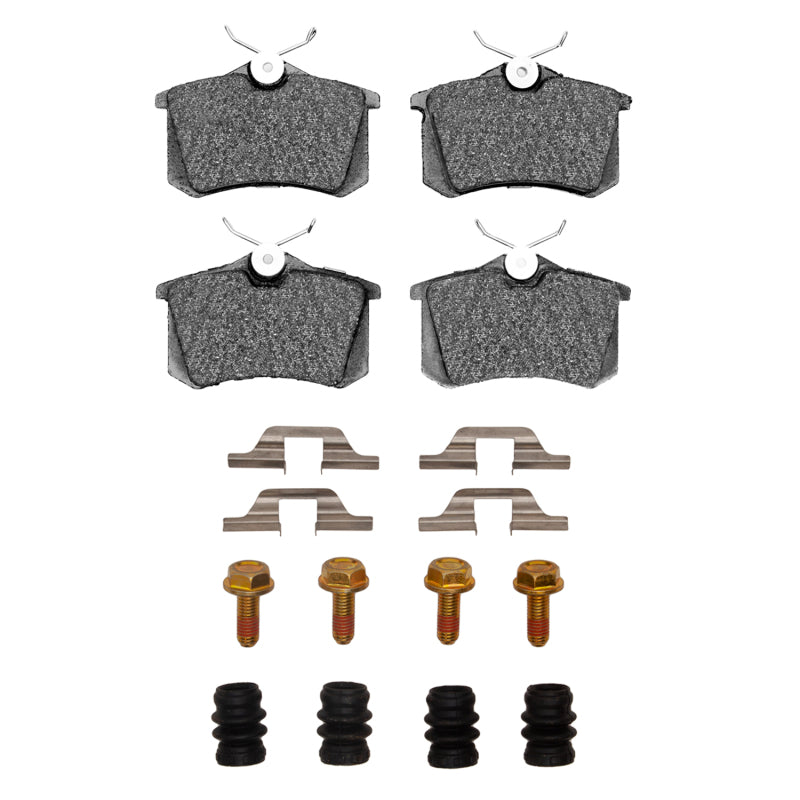 R1 Concepts R1 99-08 Audi A4 Quattro Rear Euro Ceramic Pads & Hardware Kit