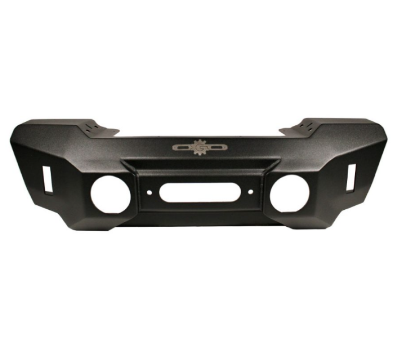 Rock Slide Engineering Rock Slide 07-18 Jeep Wrangler JK Big Sky Aluminum Stubby Front Bumper w/ Winch Plate