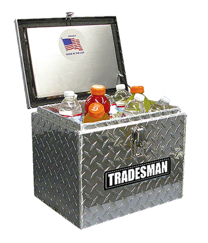 Tradesman Aluminum Cooler (Small) (20 Quart Capacity) - Brite