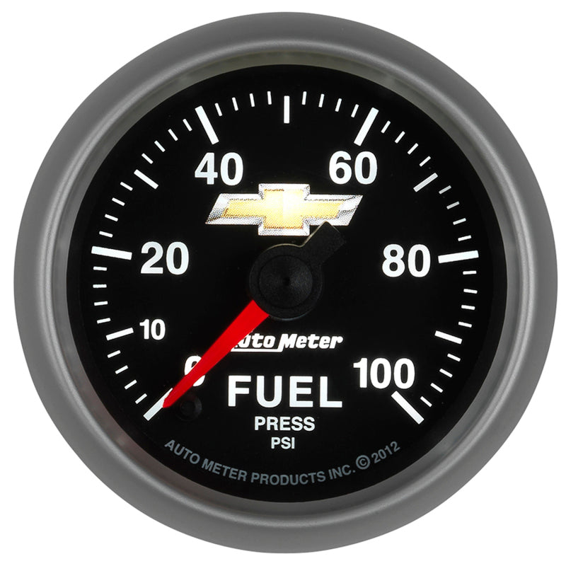 Autometer Performance Parts 52mm 0-100psi Fuel Pressure COPO Camaro Gauge Pack