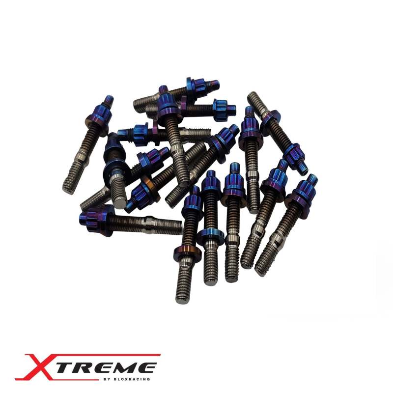 BLOX Racing M8X1.25X65mm Single Piece - Burnt