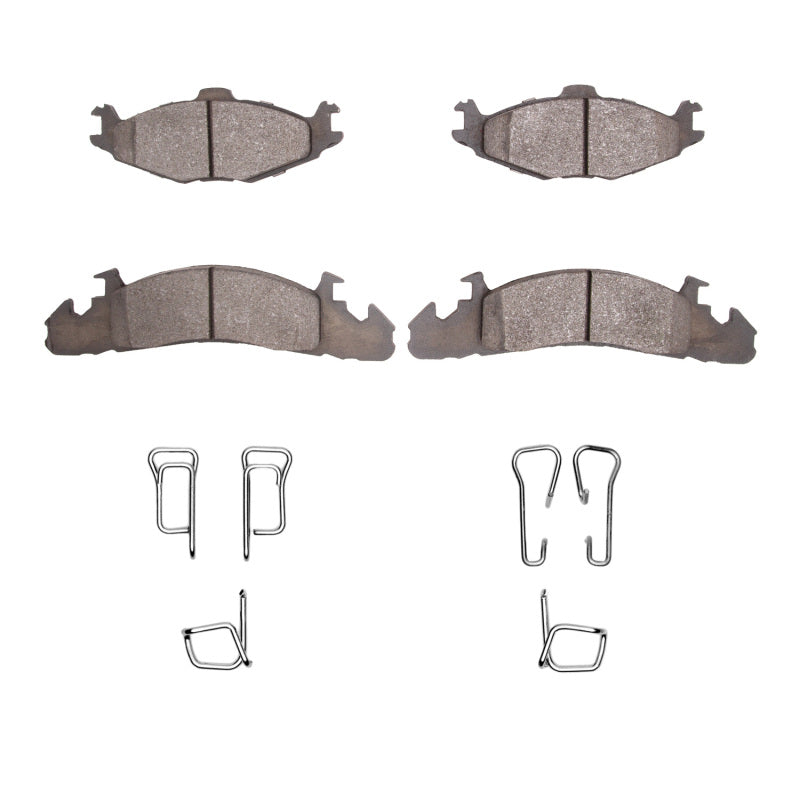 DFC 84-90 Chrysler Town & Country Front 4000 HybriDynamic Brake Pads and Hardware Kit