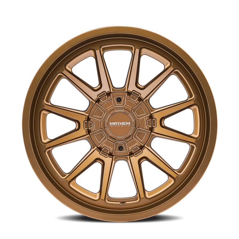 Mayhem 8116 Intrepid 20x9 / 8x165.1 BP / 0mm Offset / 125.2mm Hub Matte Bronze Wheel