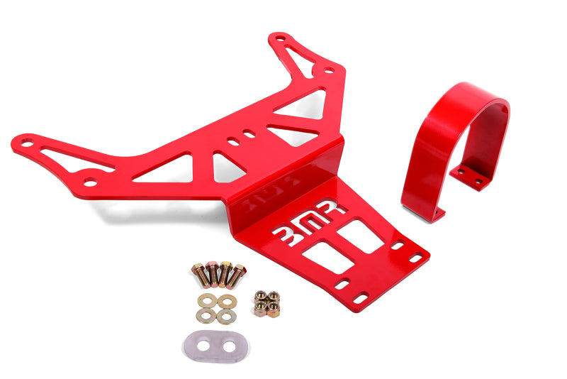 BMR Suspension BMR 15-18 Dodge Challenger (Auto Trans) Hellcat/Demon Driveshaft Safety Loop - Red