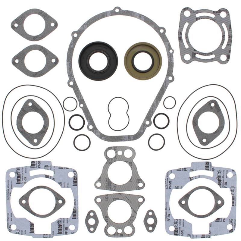 Vertex Pistons Vertex Gaskets 96-97 Polaris Hurricane 700 Complete Gasket Kit w/ Oil Seals