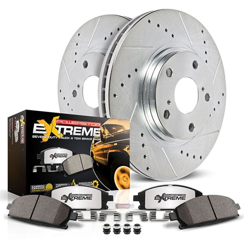 PowerStop Power Stop 2023 Kia Niro Front Z36 Truck & Tow Brake Kit