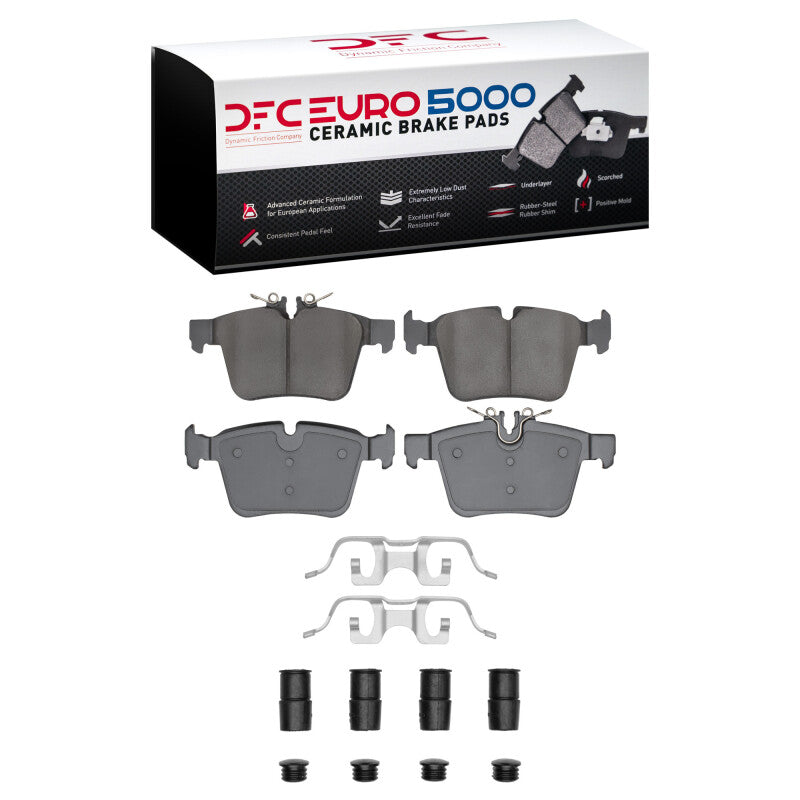 DFC 15-23 Mercedes-Benz C300 Coupe & Convertible Rear Euro 5000 Ceramic Brake Pads and Hardware Kit